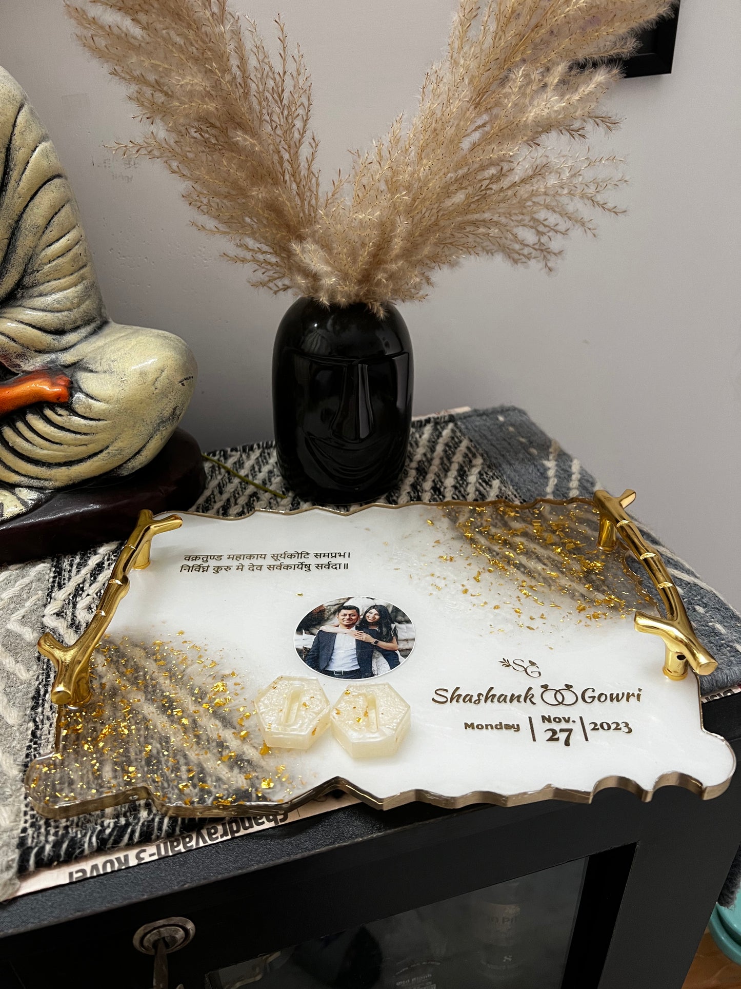 Resin Wedding Plate