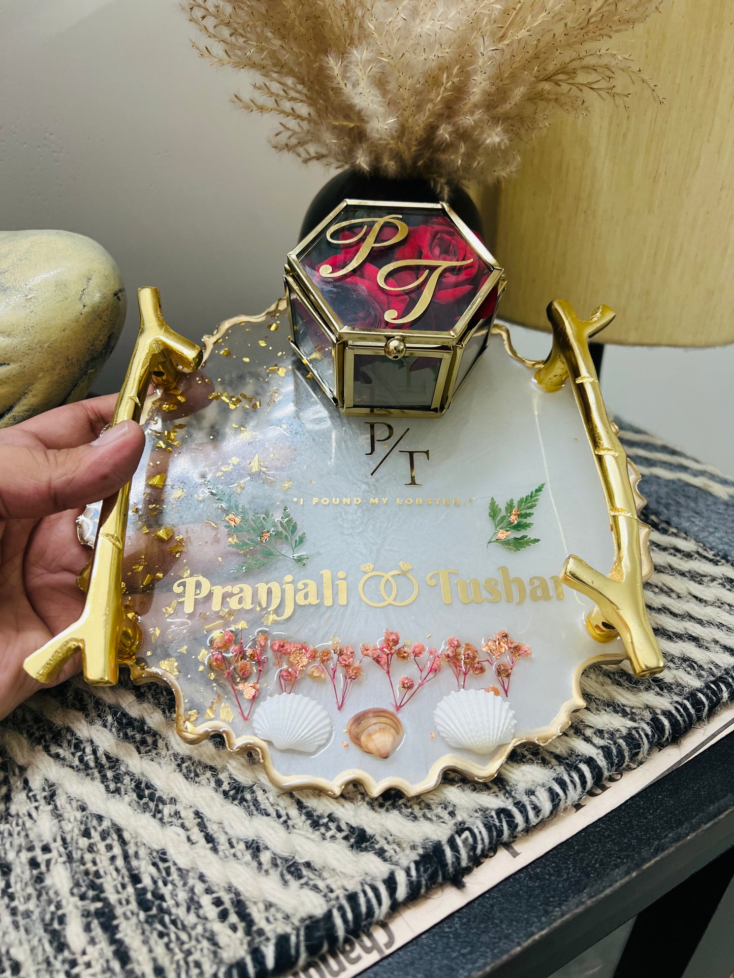 Resin Wedding Plate