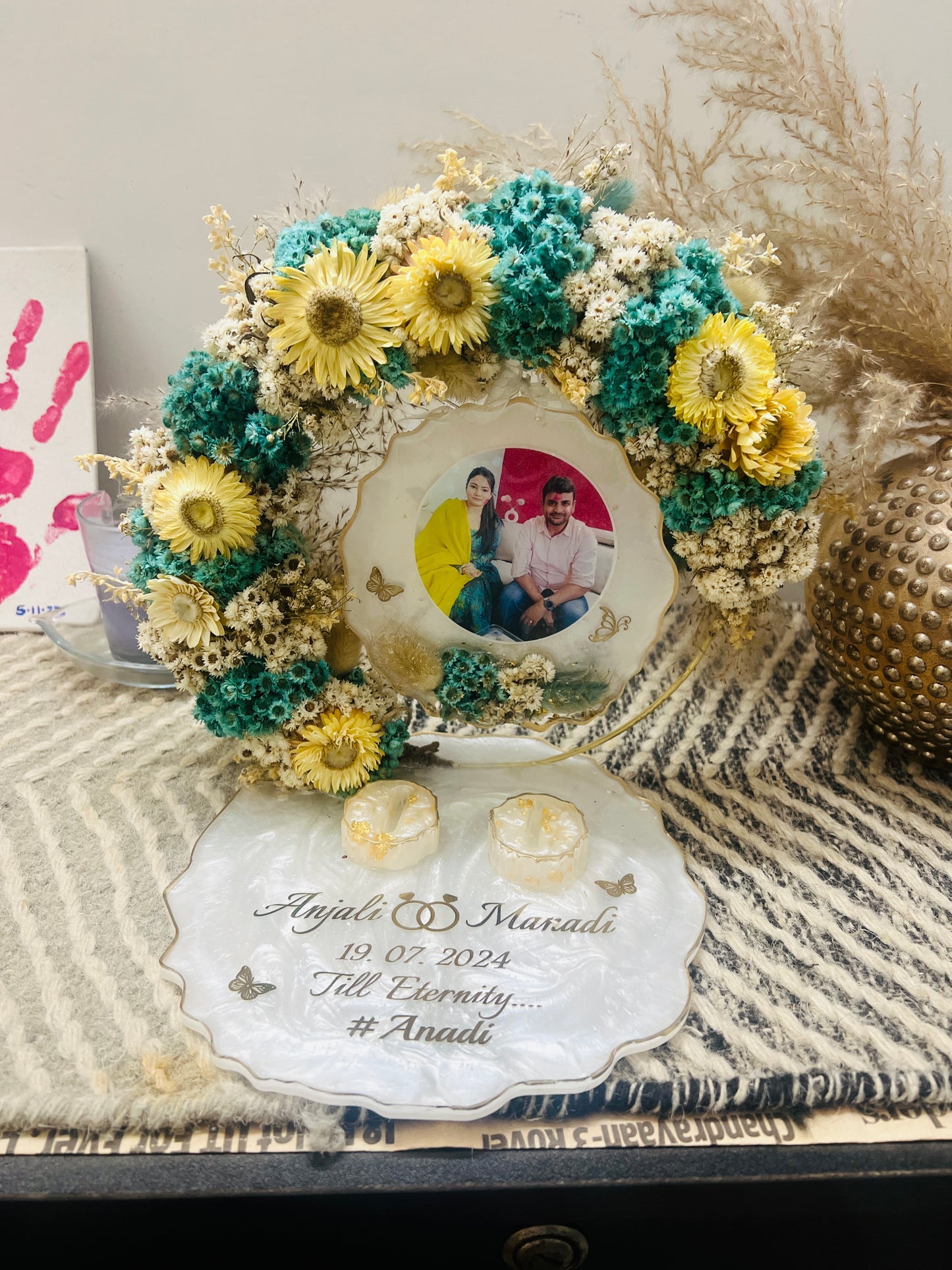 Resin Wedding Plate