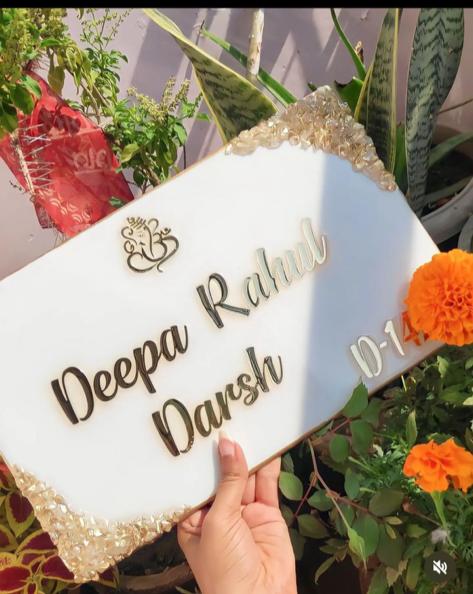 Customized Resin Name Plates