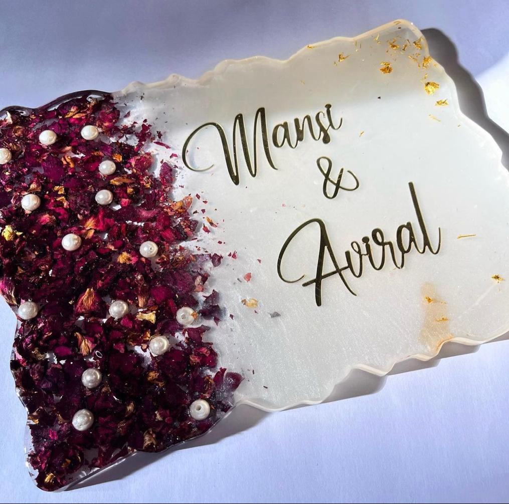 Customized Resin Name Plates