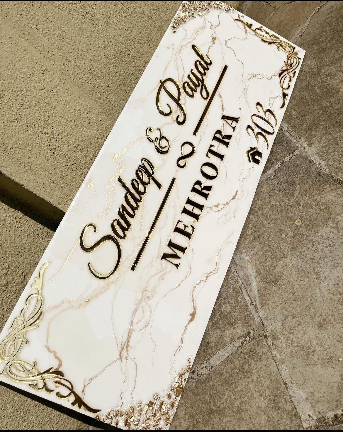 Customized Resin Name Plates
