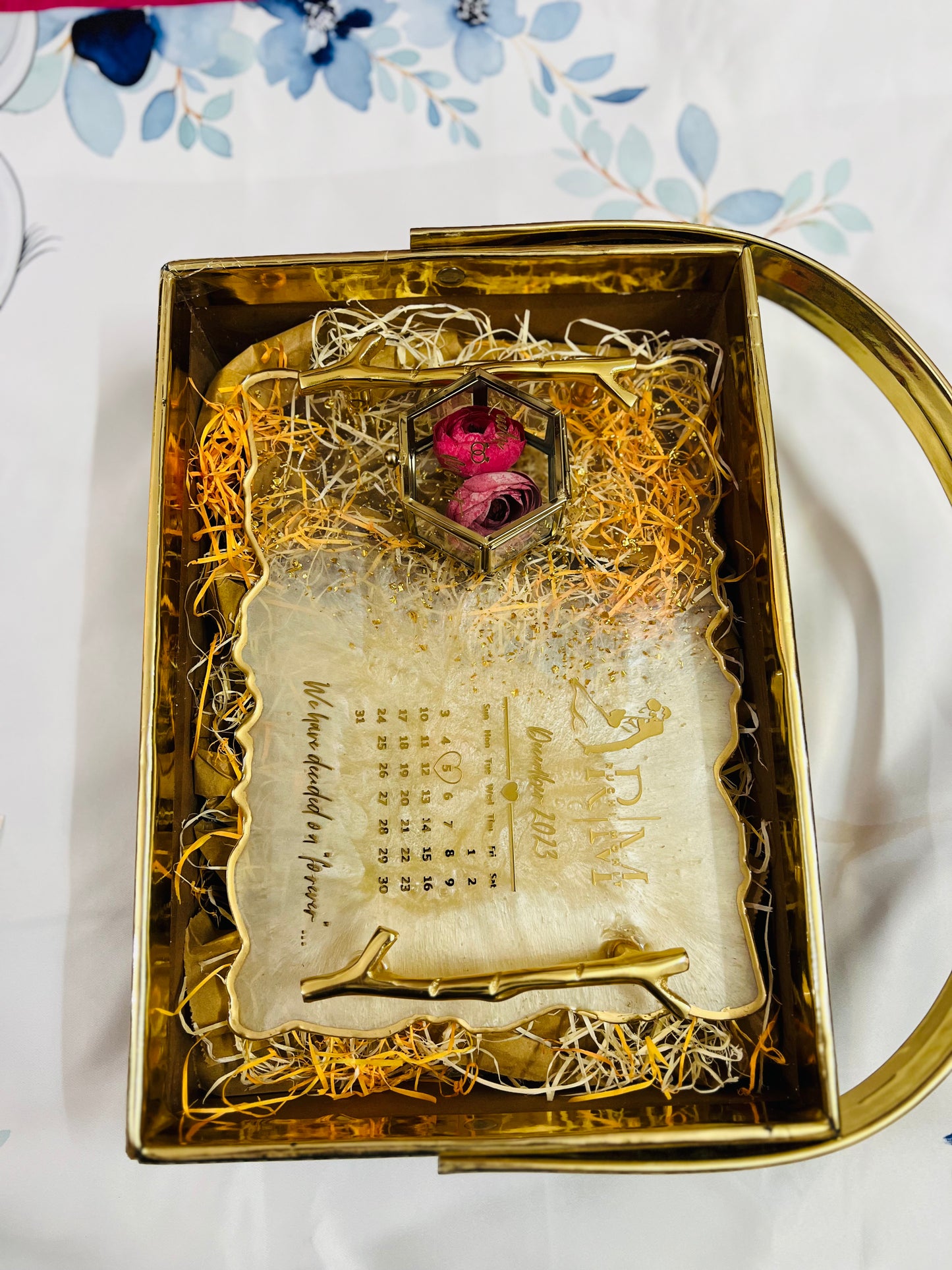 Resin Wedding Plate